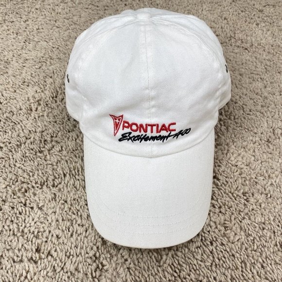 Vintage Pontiac Excitement Hat Winston Cup 400 Richmond Raceway NASCAR Cap OSFM - Picture 3 of 9